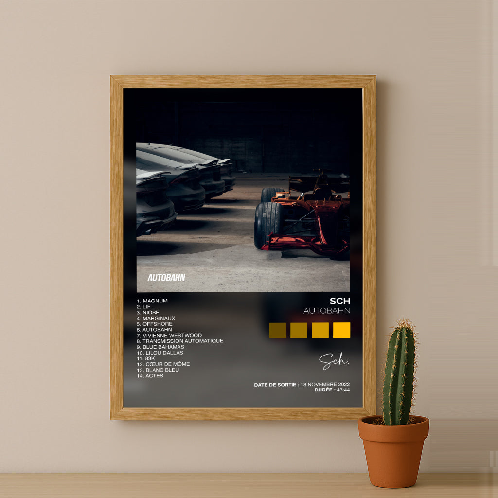 Poster SCH - Album Autobahn