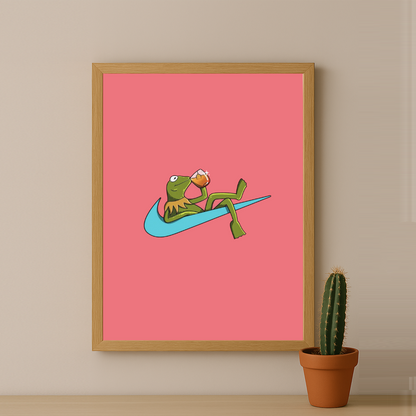 Poster Nike logo art