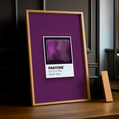 Cadre Photo Pantone Étiquette - Mystic Vibes
