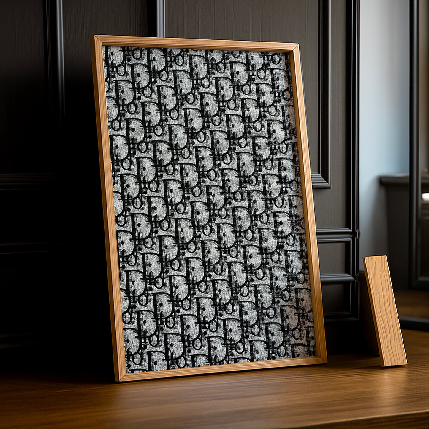 Cadre photo Christian Dior - Monogram Gris
