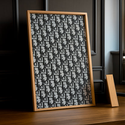 Cadre photo Christian Dior - Monogram Gris