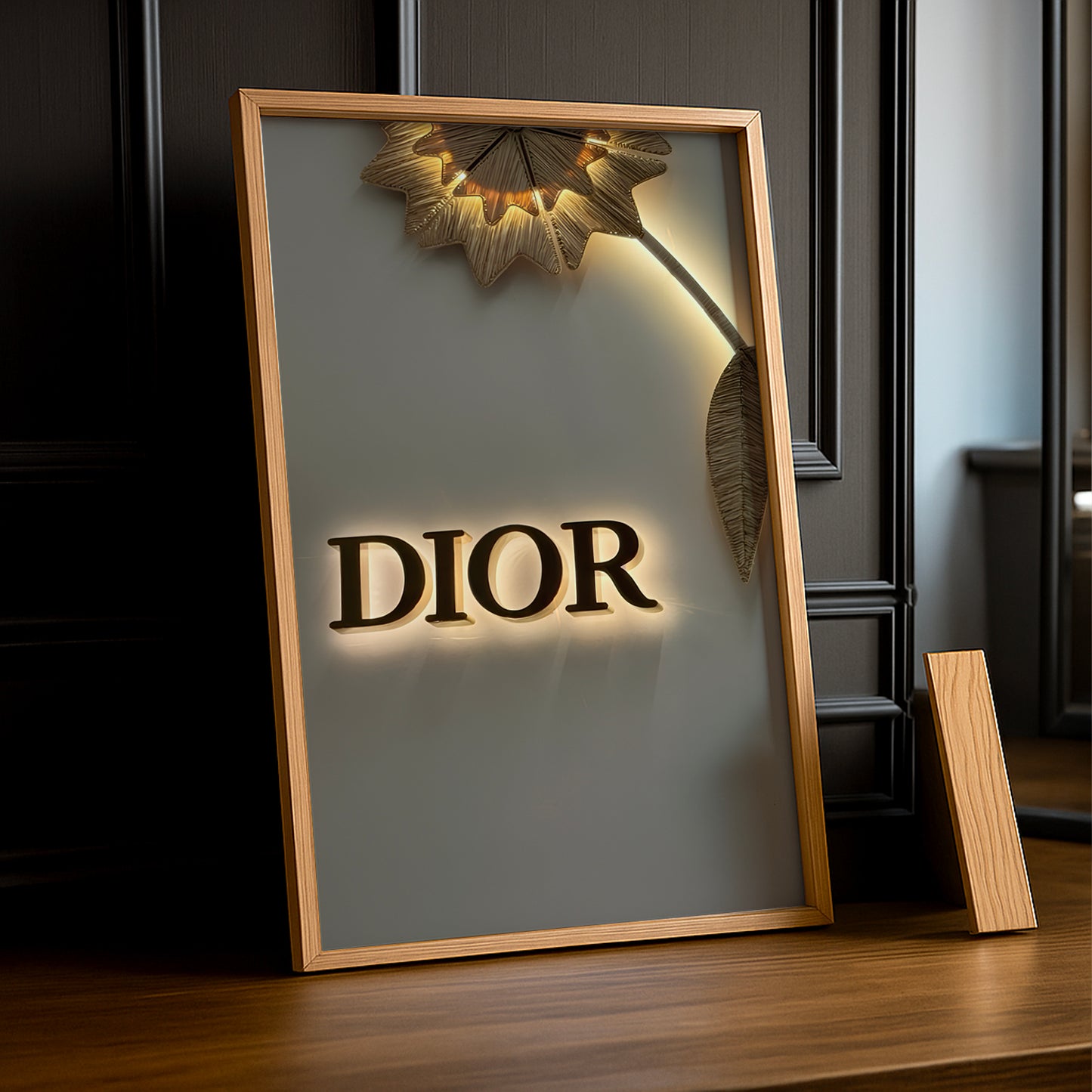 Cadre photo Dior Gold