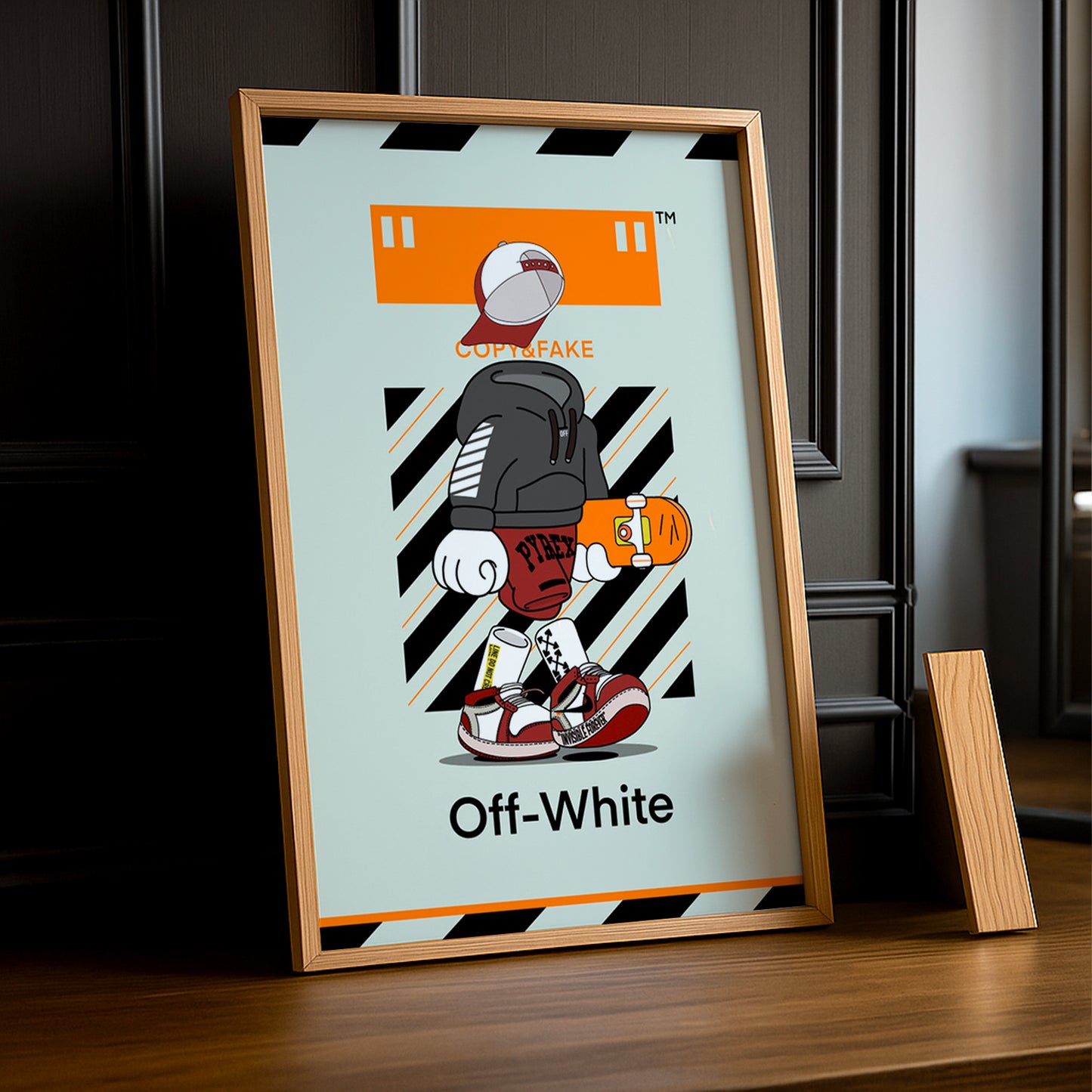 Cadre photo Off-White copyfxke