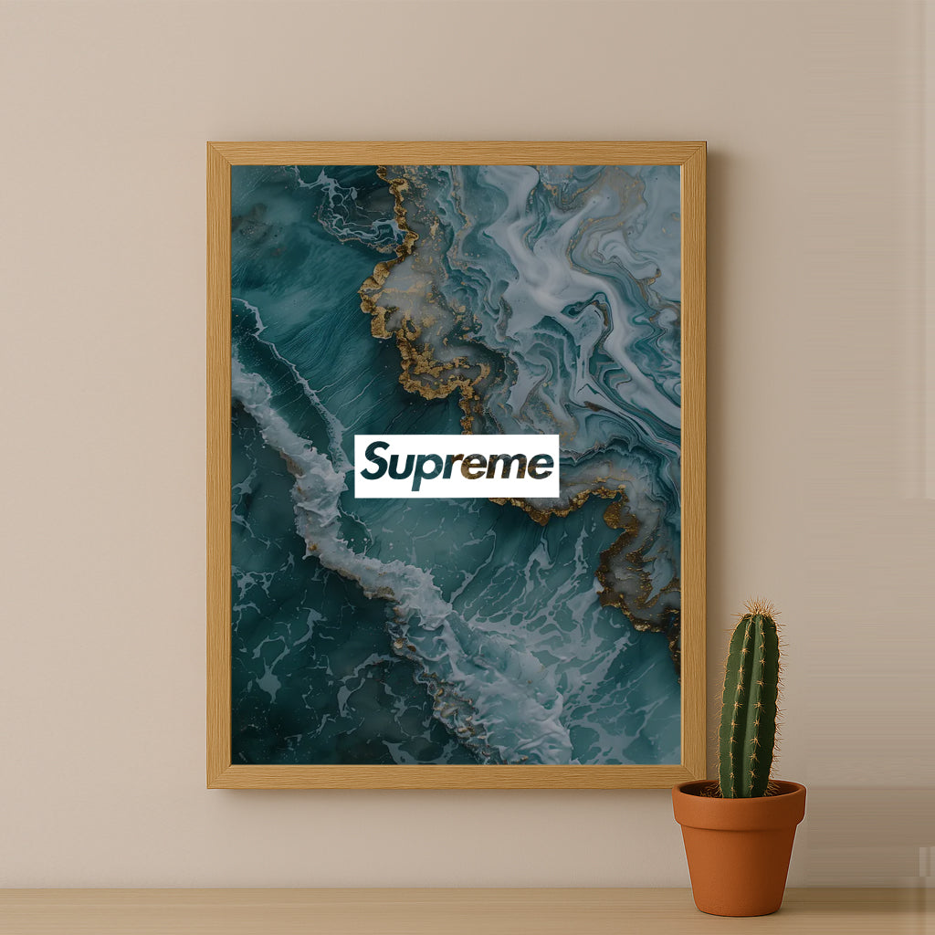 Cadre photo Supreme - Golden Water