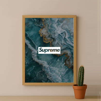 Cadre photo Supreme - Golden Water