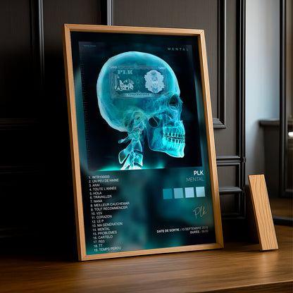 Cadre photo Album Musicaux - Mental de PLK