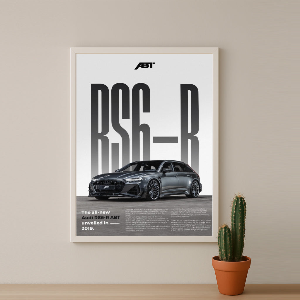 Poster Voitures - Audi RS6 ABT