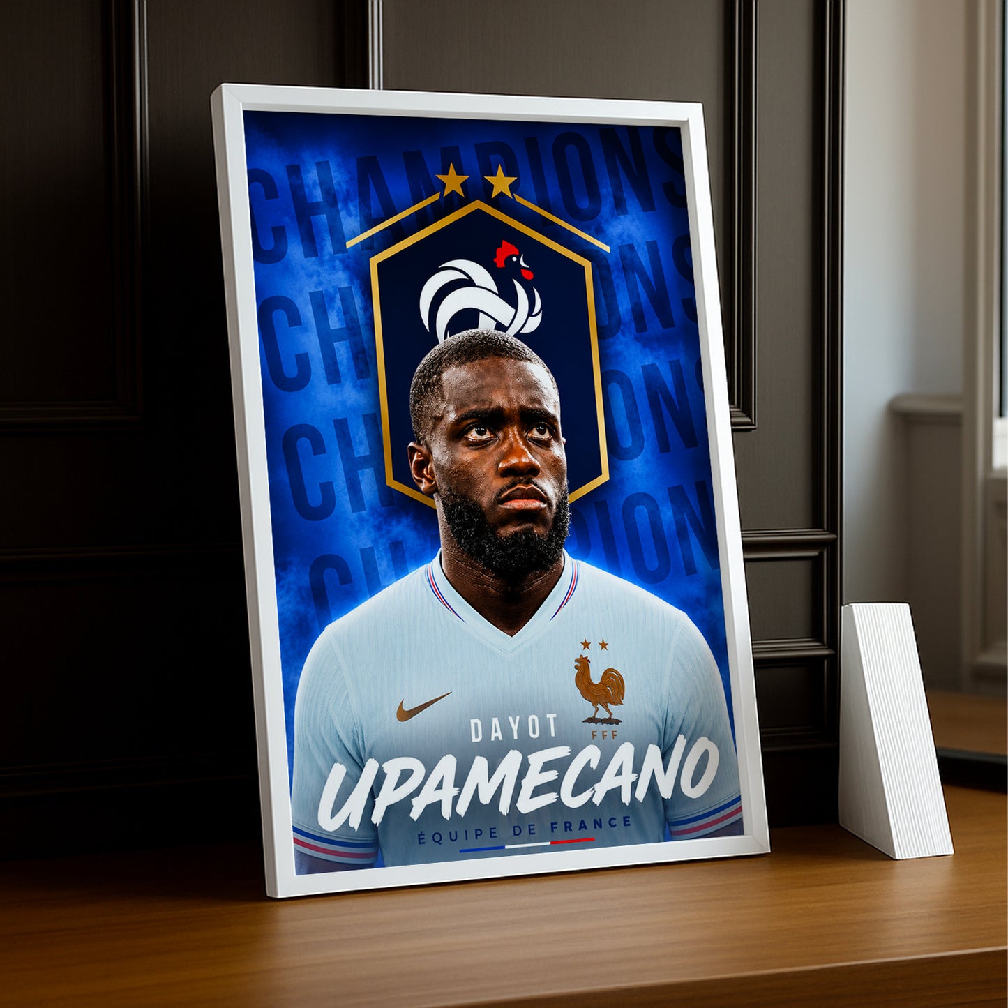Cadre Photo Dayot Upamecano – Équipe de France TonCadre
