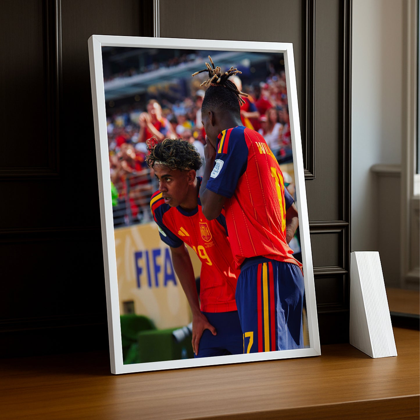 Cadre Photo Lamine Yamal & Nico Williams – Duo Espagne TonCadre