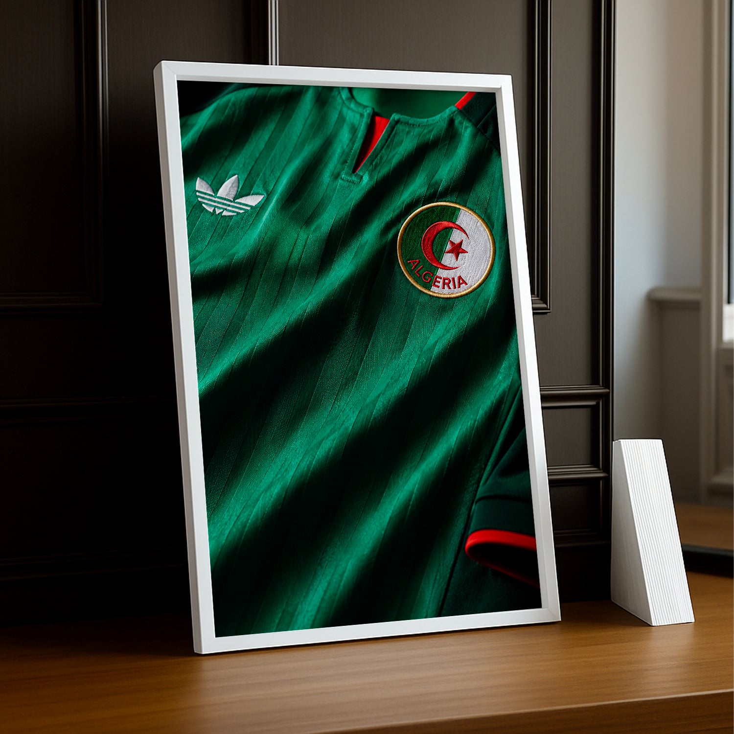 Cadre Photo Maillot Algérie – Domicile Coupe du Monde 2026 TonCadre
