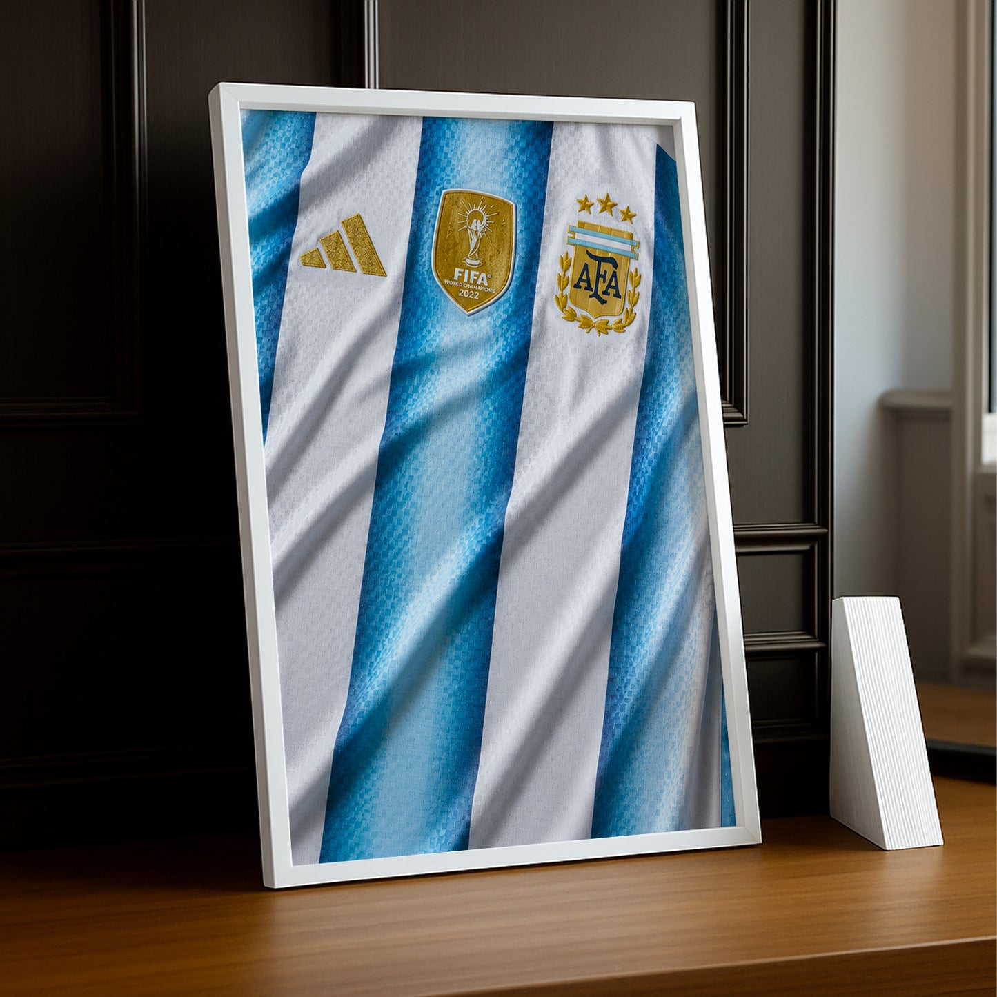 Cadre Photo Maillot Argentine – Domicile Coupe du Monde 2026 TonCadre