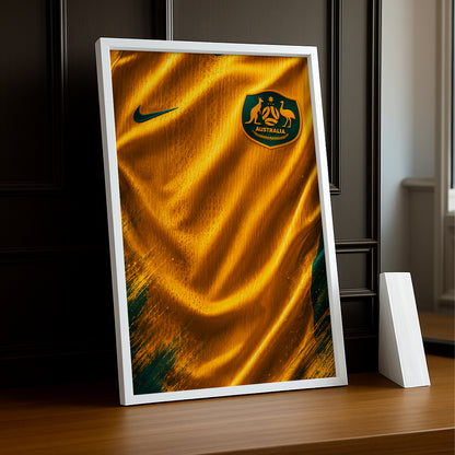 Cadre Photo Maillot Australie – Domicile Coupe du Monde 2026 TonCadre
