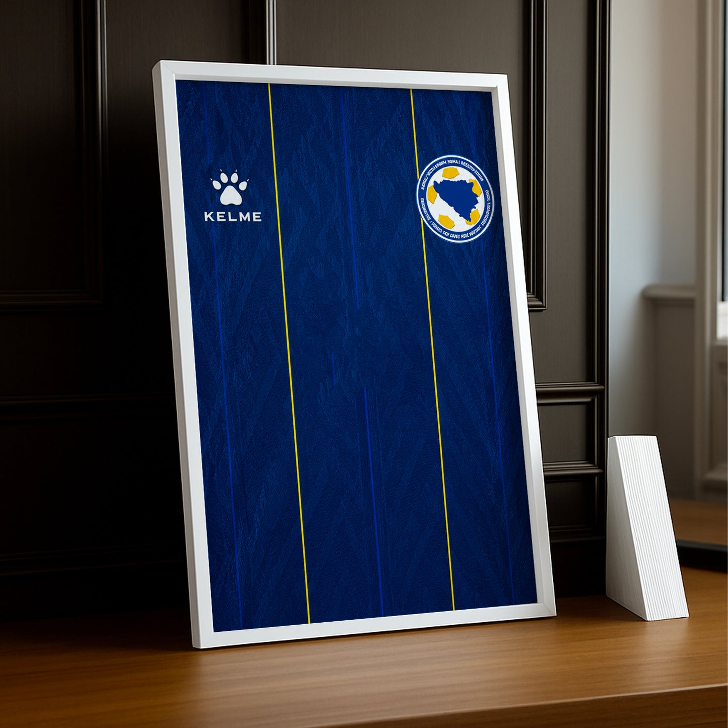 Cadre Photo Maillot Bosnie-Herzégovine – Domicile Coupe du Monde 2026 TonCadre