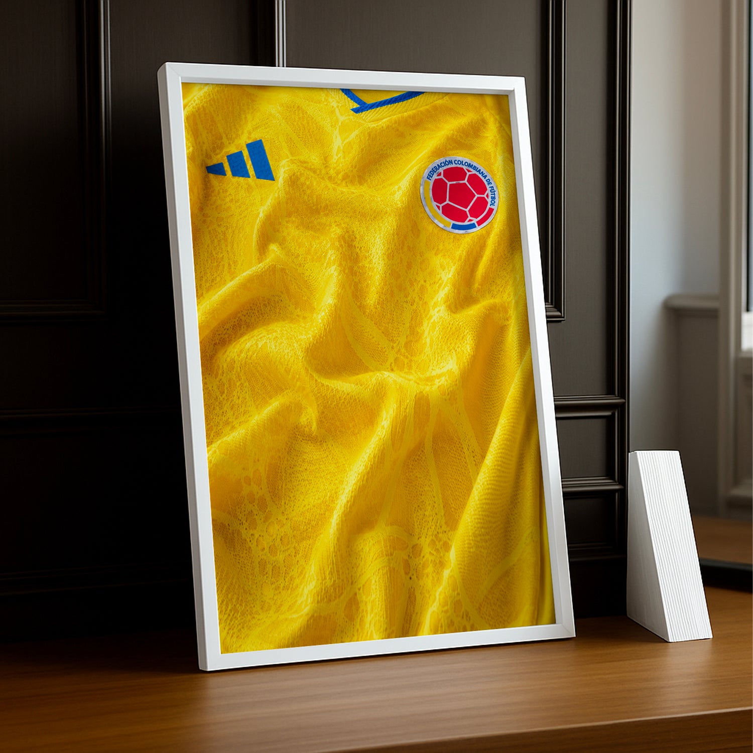 Cadre Photo Maillot Colombie – Domicile Coupe du Monde 2026 TonCadre