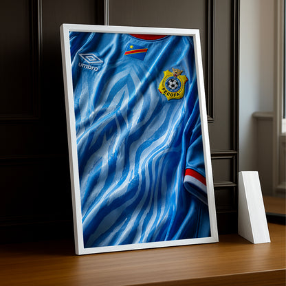 Cadre Photo Maillot Congo – Domicile Coupe du Monde 2026 TonCadre