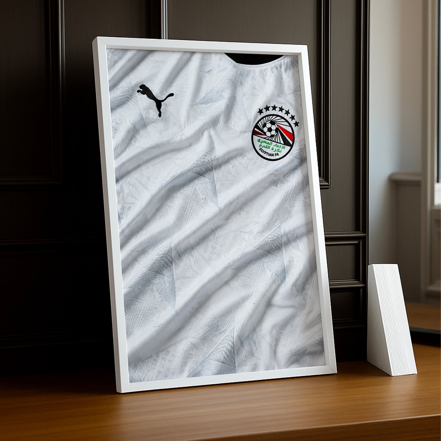 Cadre Photo Maillot Égypte – Extérieur Coupe du Monde 2026 TonCadre