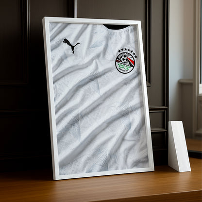 Cadre Photo Maillot Égypte – Extérieur Coupe du Monde 2026 TonCadre