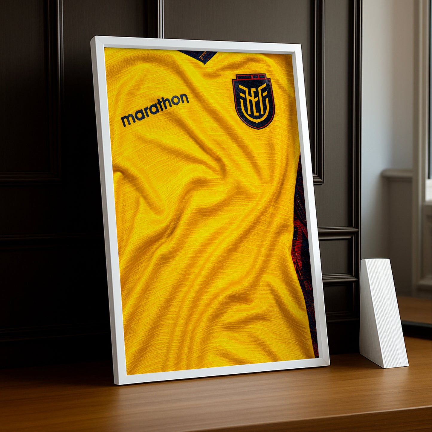 Cadre Photo Maillot Équateur – Domicile Coupe du Monde 2026 TonCadre