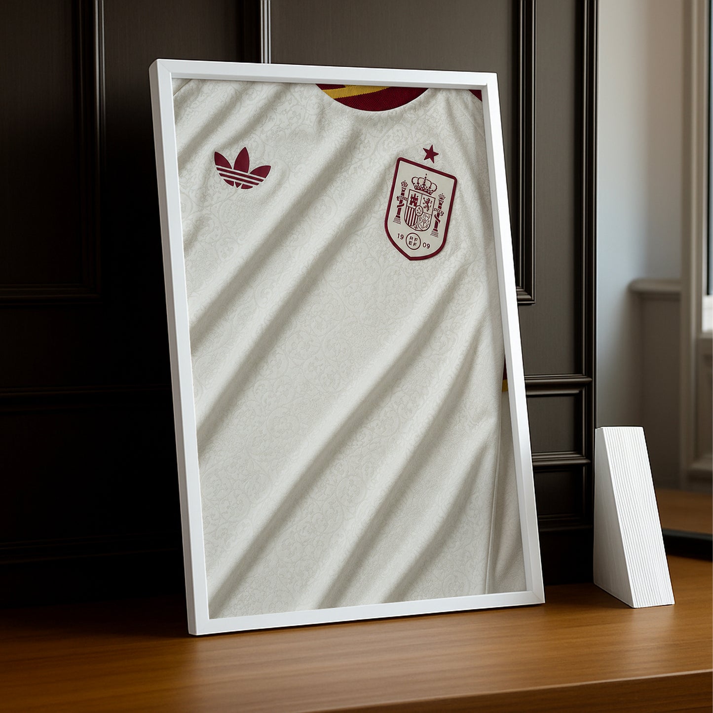 Cadre Photo Maillot Espagne – Extérieur Coupe du Monde 2026 TonCadre