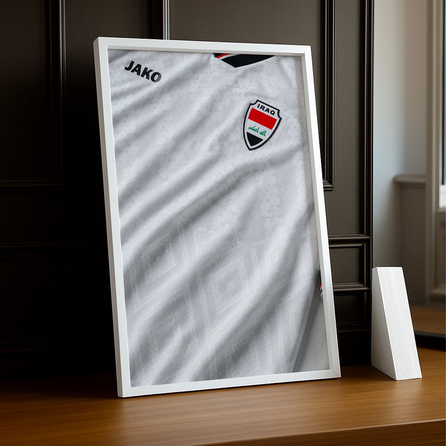 Cadre Photo Maillot Irak – Domicile Coupe du Monde 2026 TonCadre
