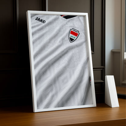 Cadre Photo Maillot Irak – Domicile Coupe du Monde 2026 TonCadre