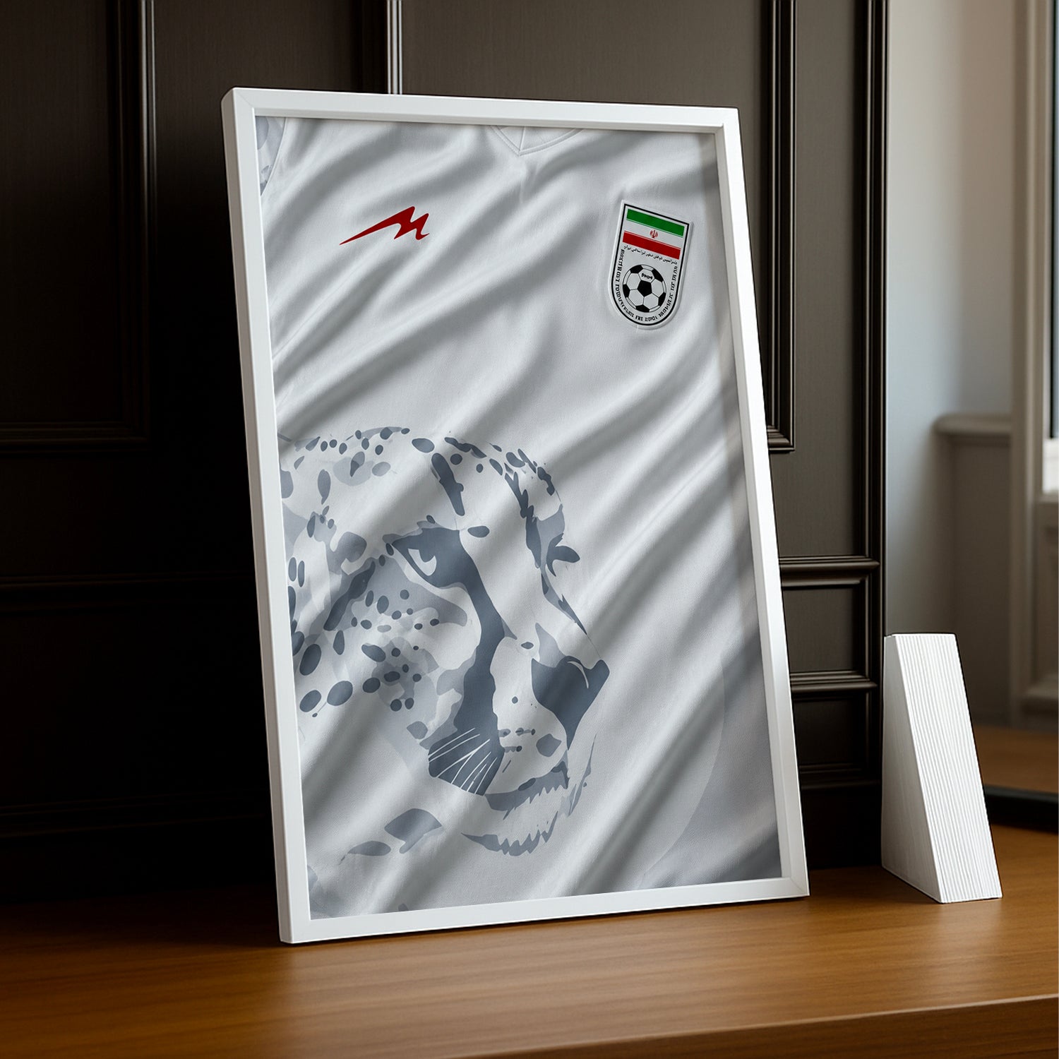 Cadre Photo Maillot Iran – Domicile Coupe du Monde 2026 TonCadre