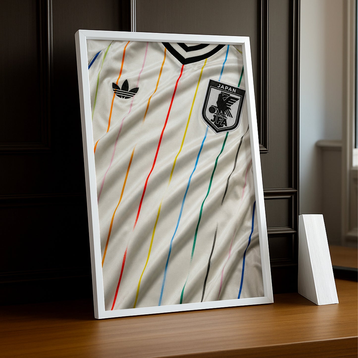 Cadre Photo Maillot Japon – Extérieur Coupe du Monde 2026 TonCadre