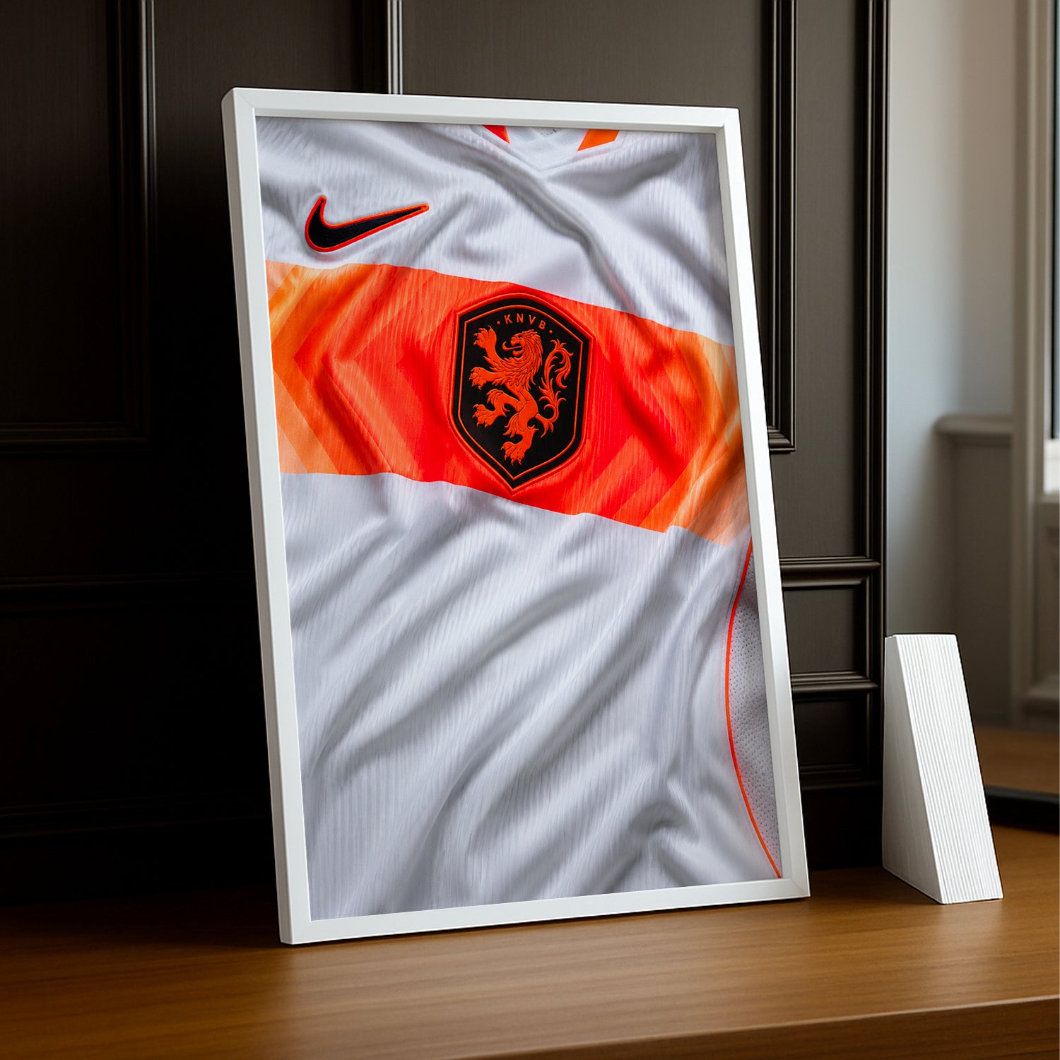 Cadre Photo Maillot Pays-Bas – Extérieur Coupe du Monde 2026 TonCadre