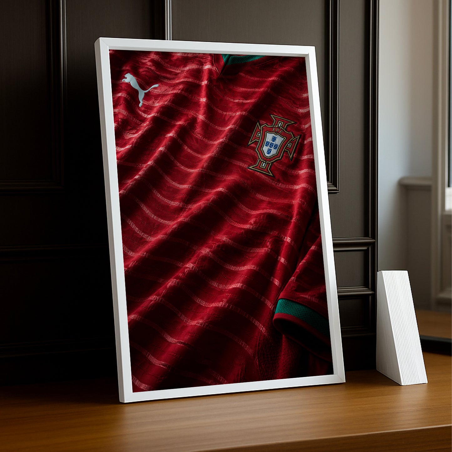 Cadre Photo Maillot Portugal – Domicile Coupe du Monde 2026 TonCadre