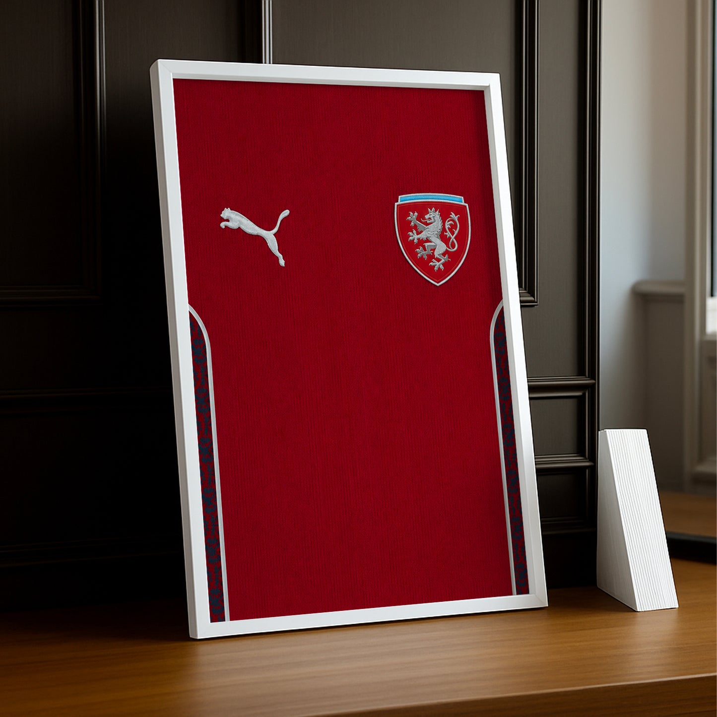Cadre Photo Maillot République Tchèque – Domicile Coupe du Monde 2026 TonCadre