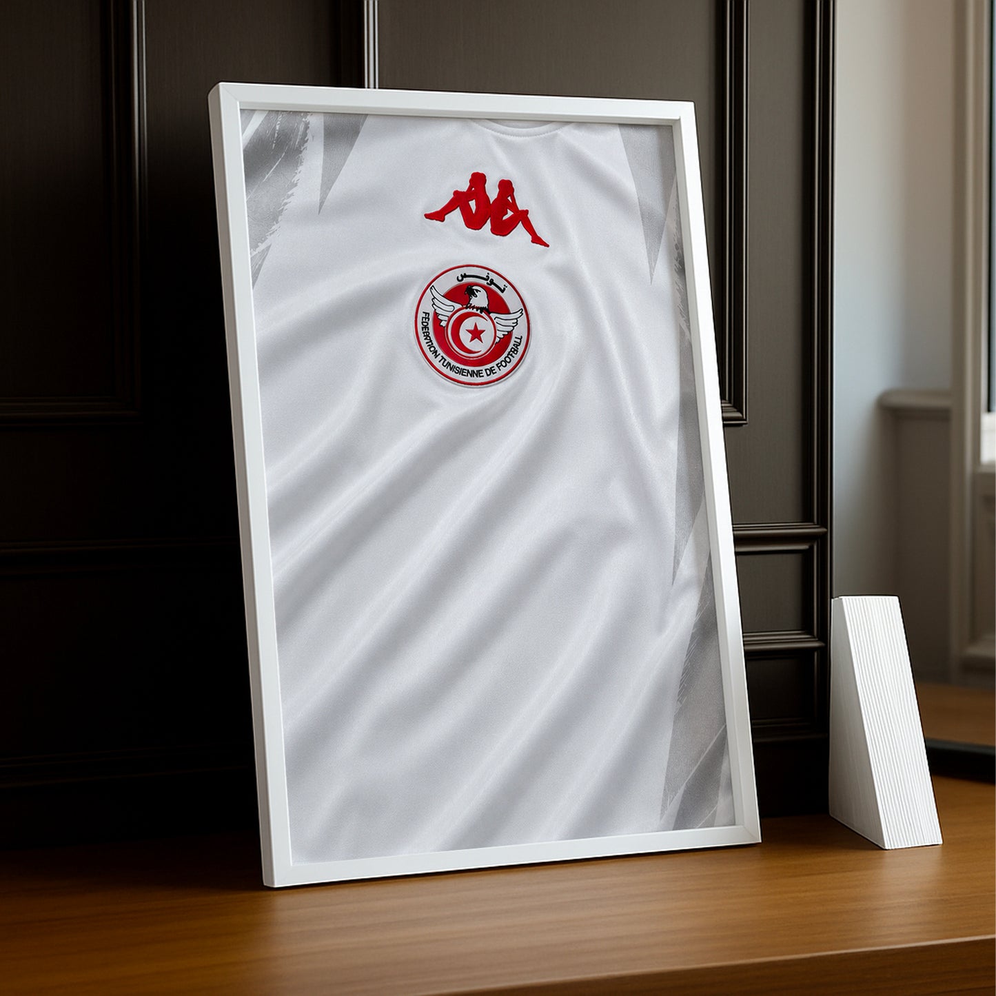 Cadre Photo Maillot Tunisie – Extérieur Coupe du Monde 2026 TonCadre