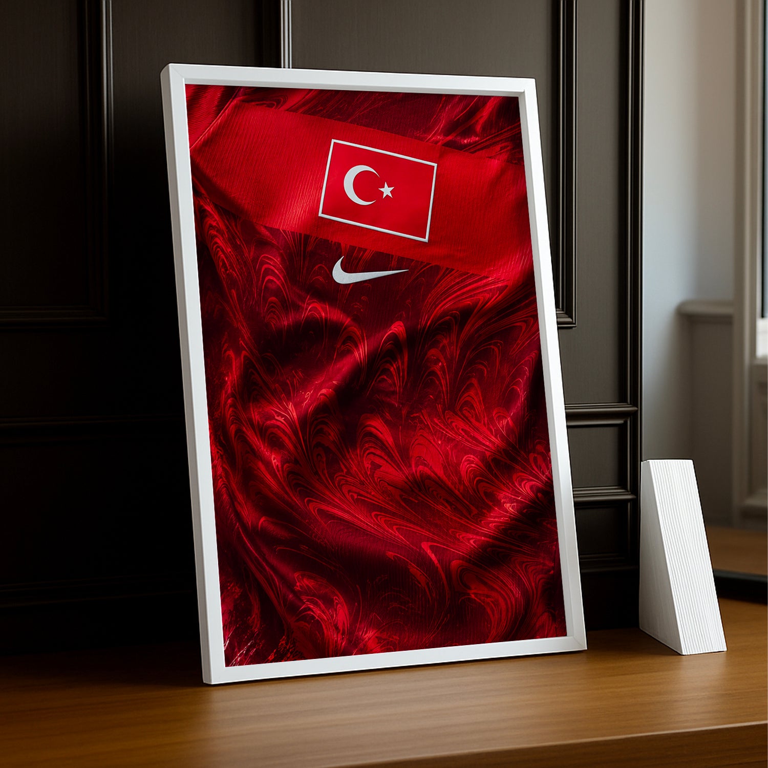 Cadre Photo Maillot Turquie – Domicile Coupe du Monde 2026 TonCadre