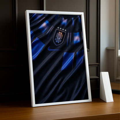 Cadre Photo Maillot Uruguay – Extérieur Coupe du Monde 2026 TonCadre