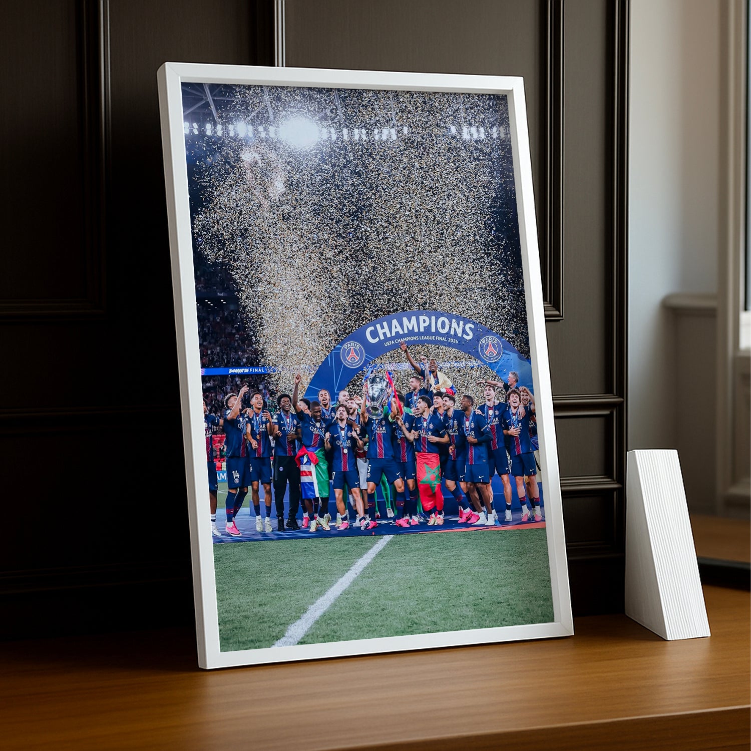 Cadre Photo PSG – Célébration Officielle Champions League Final 2026 | Toute l'Équipe TonCadre