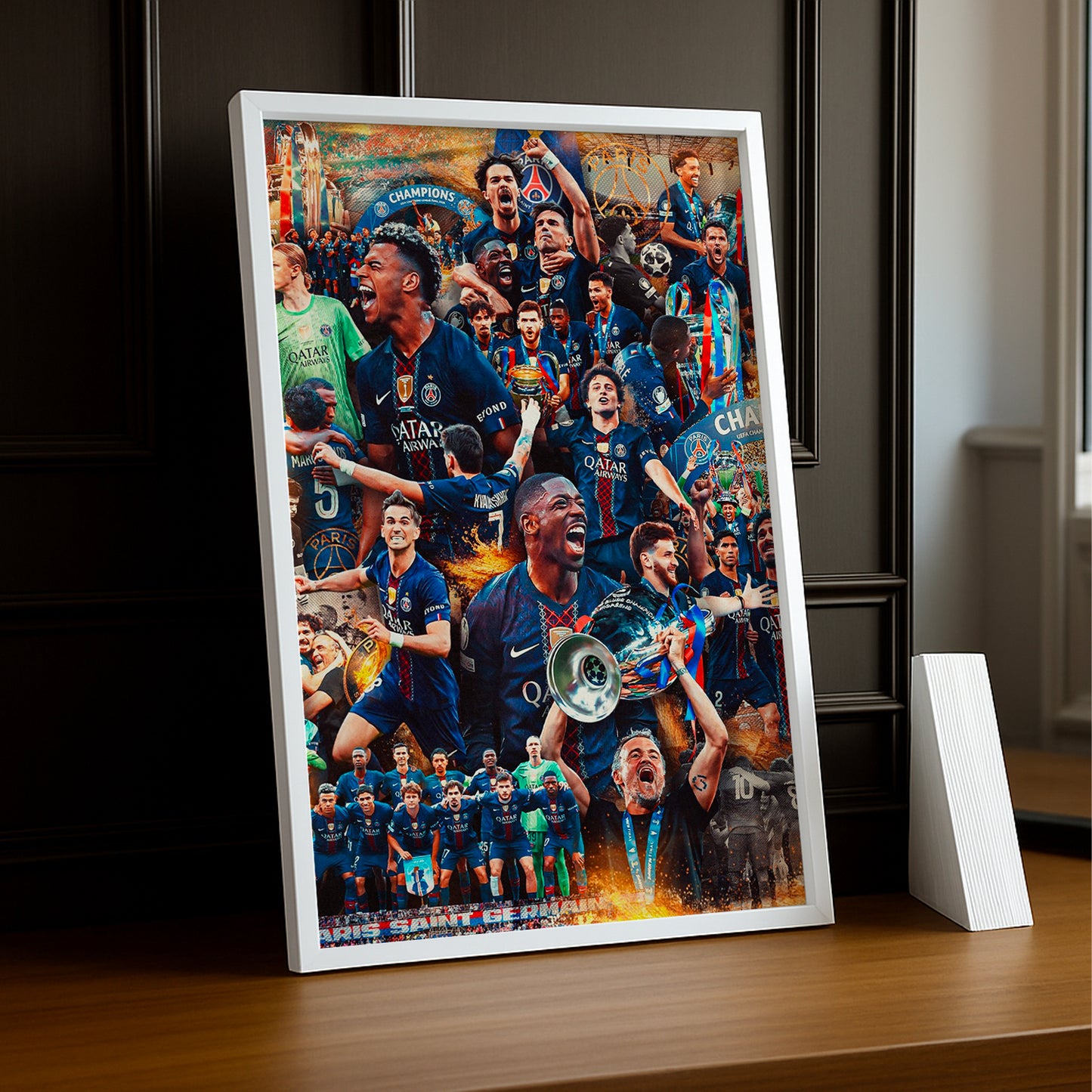 Cadre Photo PSG – Montage Épique Champions League 2026 | Paris Saint-Germain TonCadre