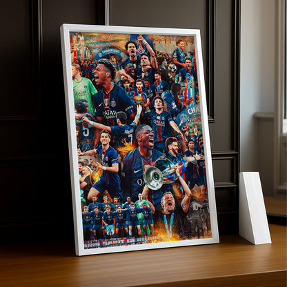 Cadre Photo PSG – Montage Épique Champions League 2026 | Paris Saint-Germain TonCadre
