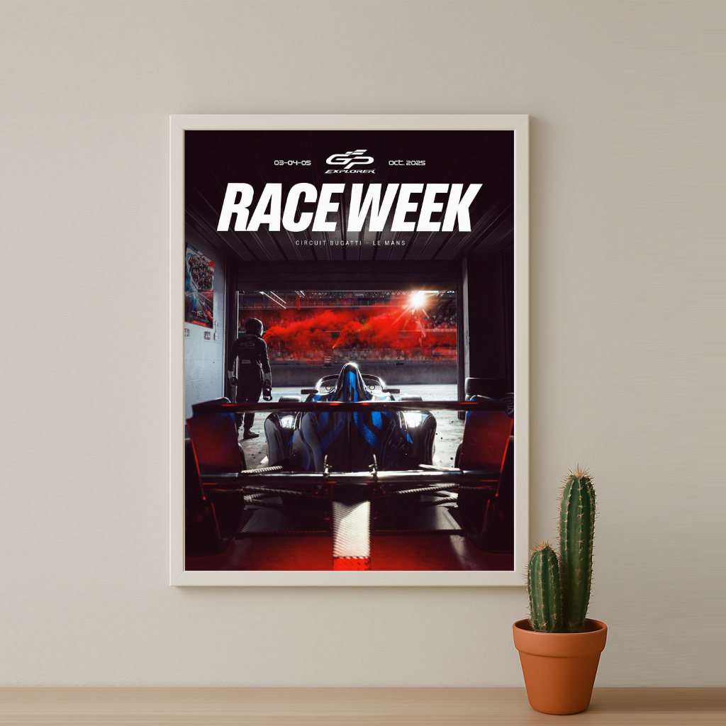 Poster encadrée GP Explorer - Race Week