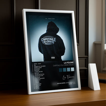 Cadre Photo La Fouine - Capitale du Crime Radio