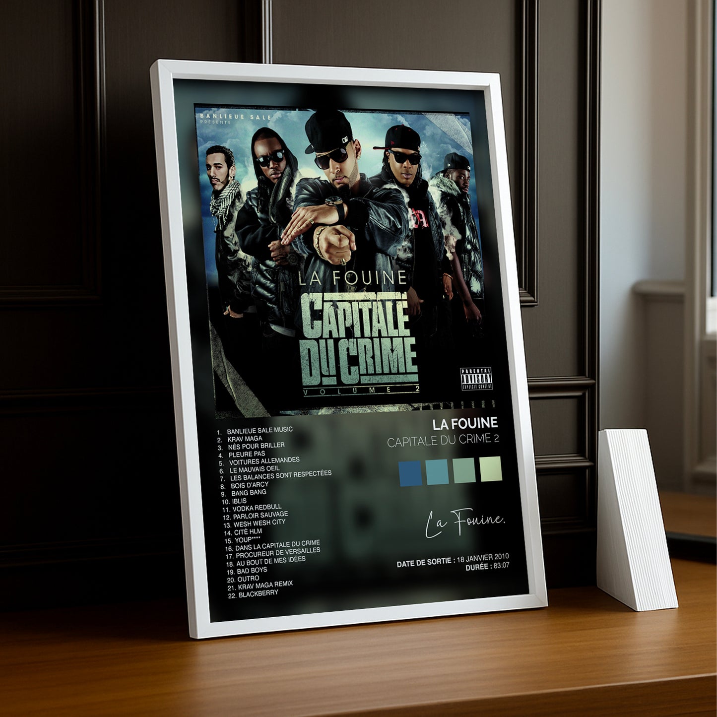 Cadre Photo La Fouine - Capitale du crime 2