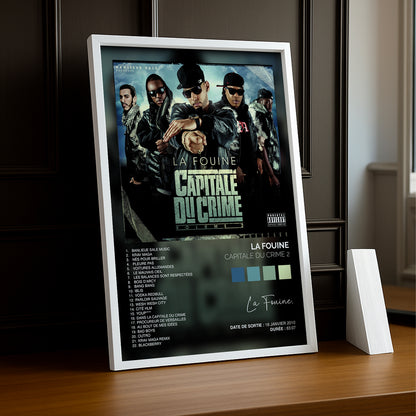 Cadre Photo La Fouine - Capitale du crime 2