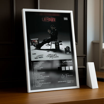 Cadre Photo La Fouine - Drôle de parcours