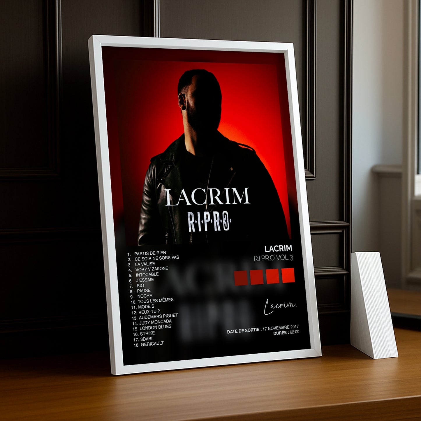 Cadre Photo Lacrim - RIPRO 3
