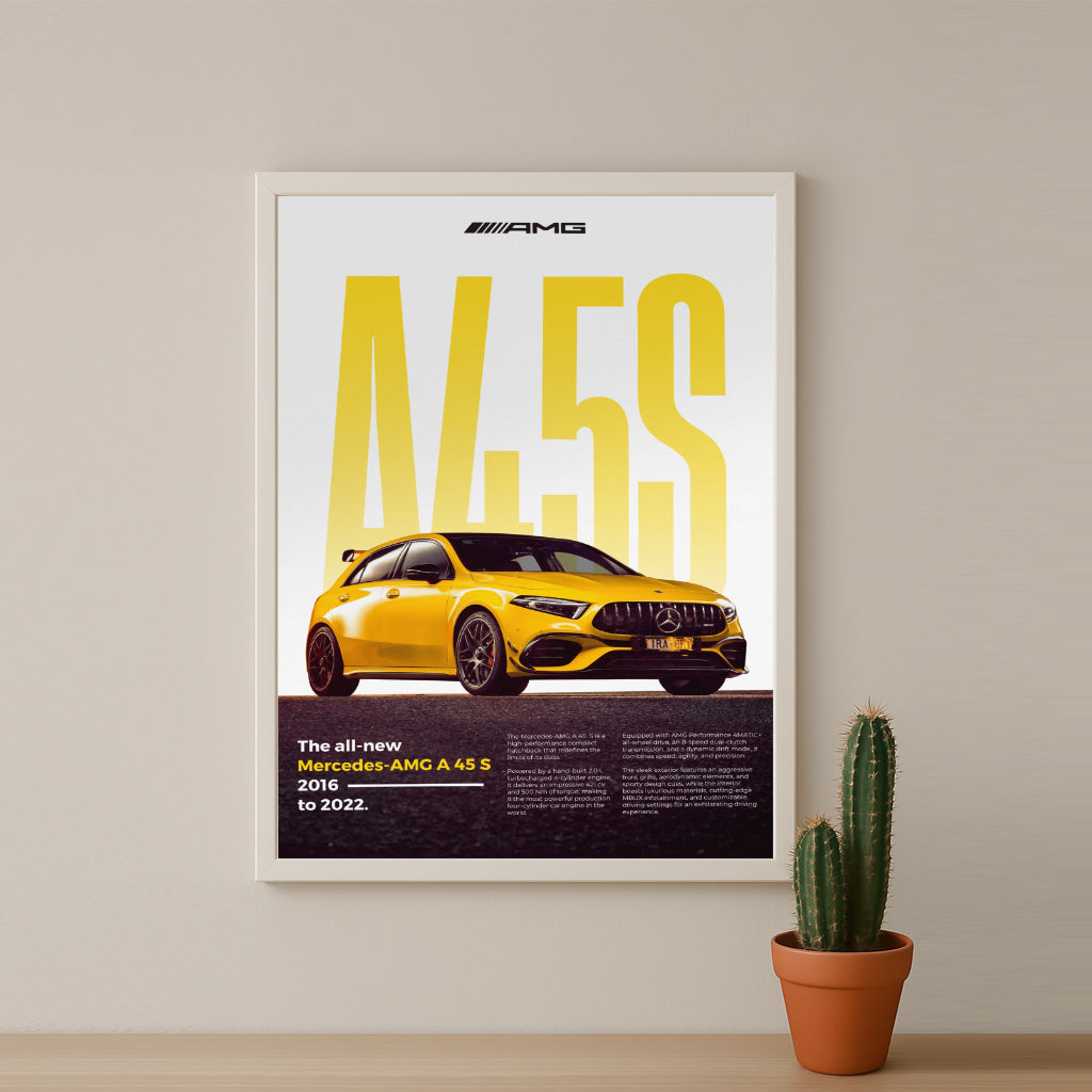 Poster Voitures - Mercedes A45s