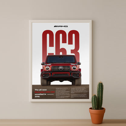 Poster Voitures - Mercedes G63