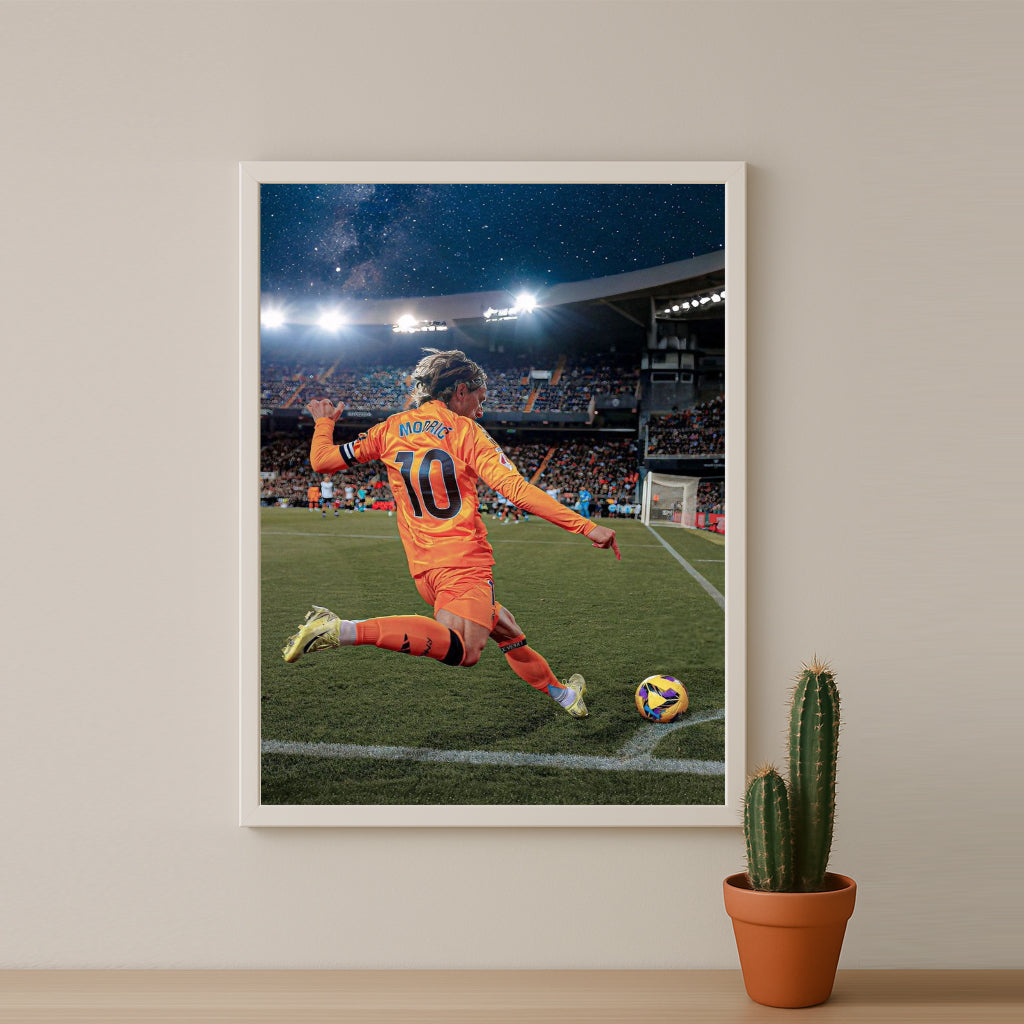 Poster encadrée Real Madrid - Modric