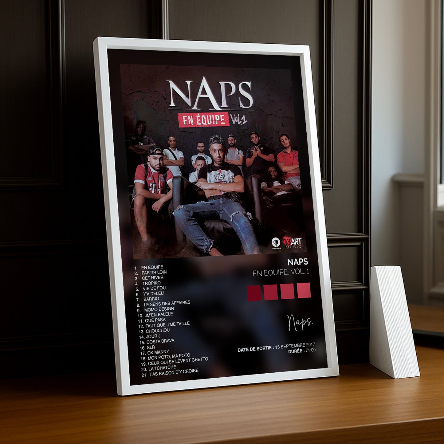 Cadre Photo Naps - En Équipe Vol 1