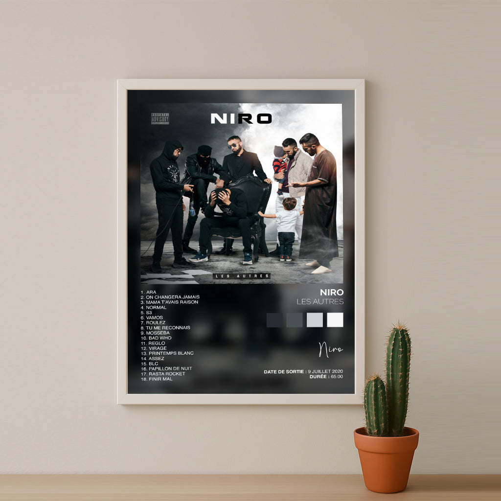 Cadre photo Album Musicaux - Les Autres de Niro