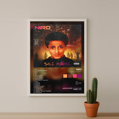 Cadre photo Album Musicaux - Sale Môme de Niro