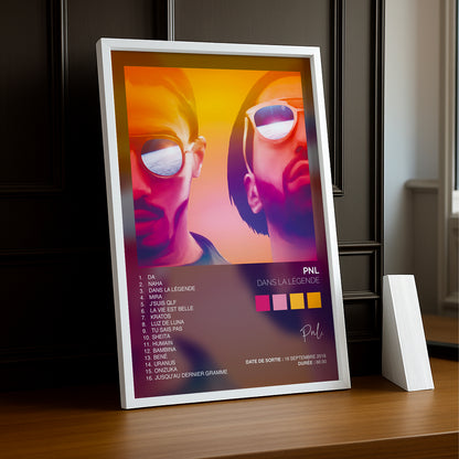 Cadre Photo PNL - Dans La Légende