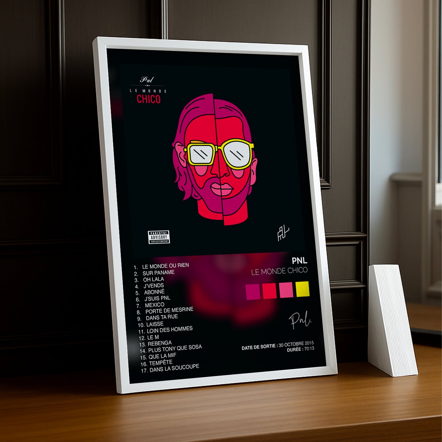 Cadre Photo PNL - Le Monde Chico